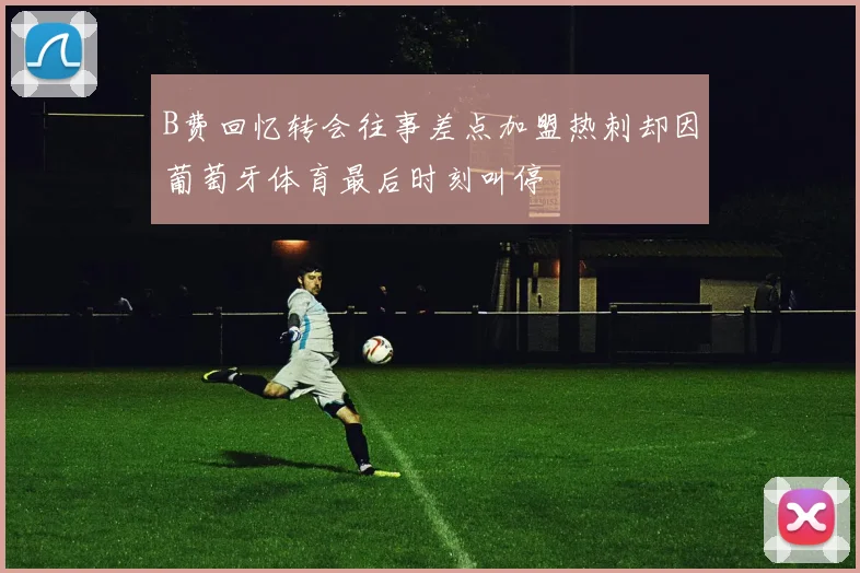 B费回忆转会往事差点加盟热刺却因葡萄牙体育最后时刻叫停